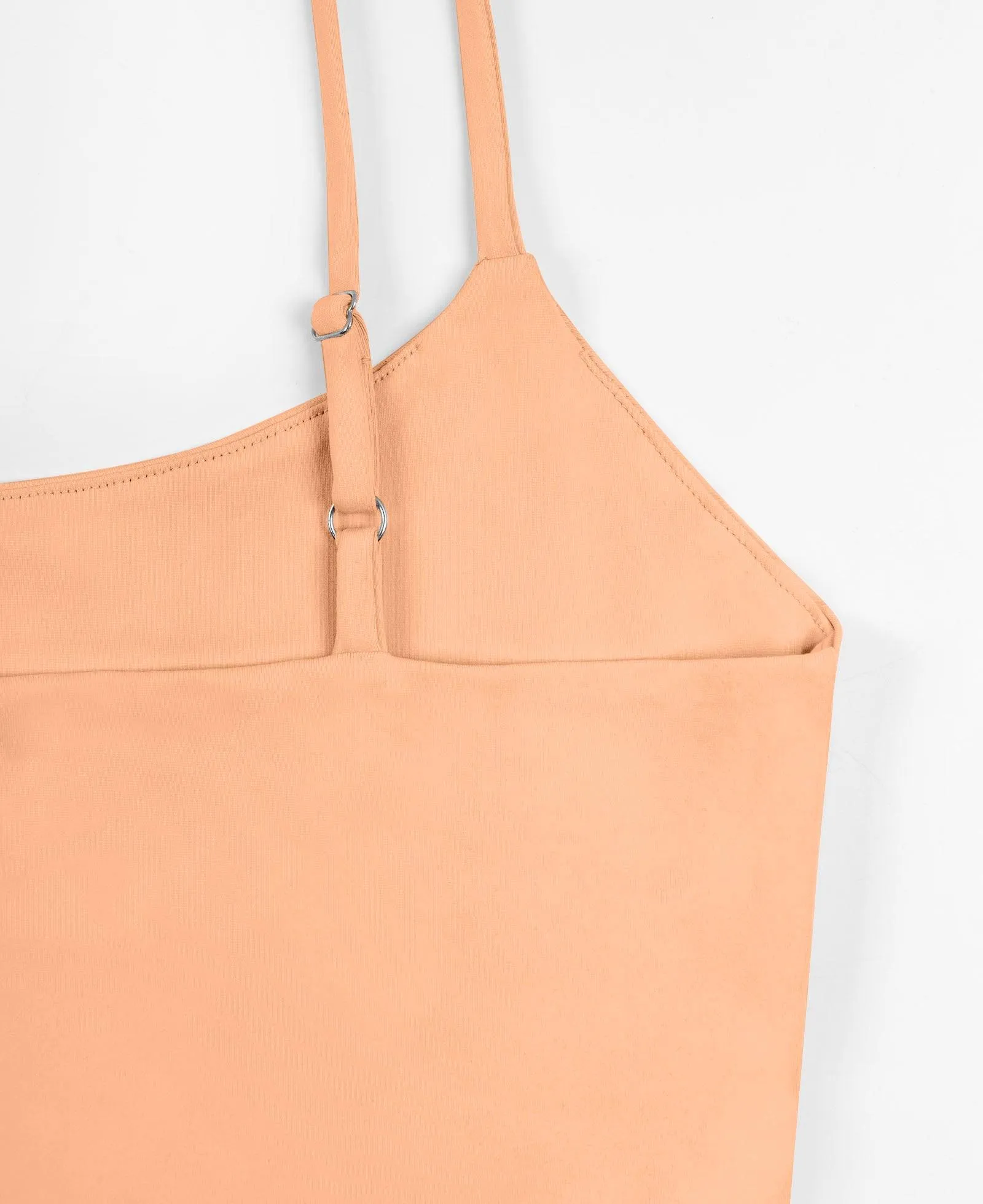 Adjustable Spaghetti Strap Seamless Camisole Crop Tops