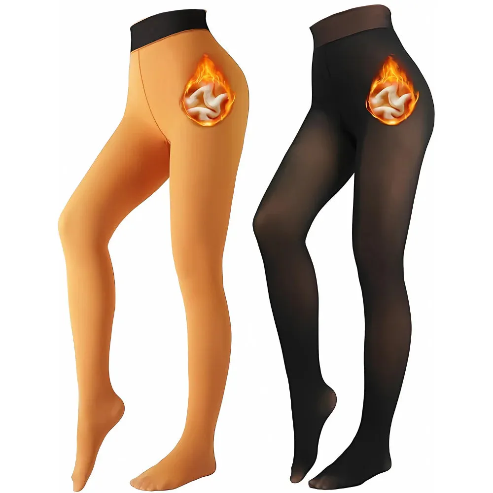 Fleece Lined Tights For Cold Weather