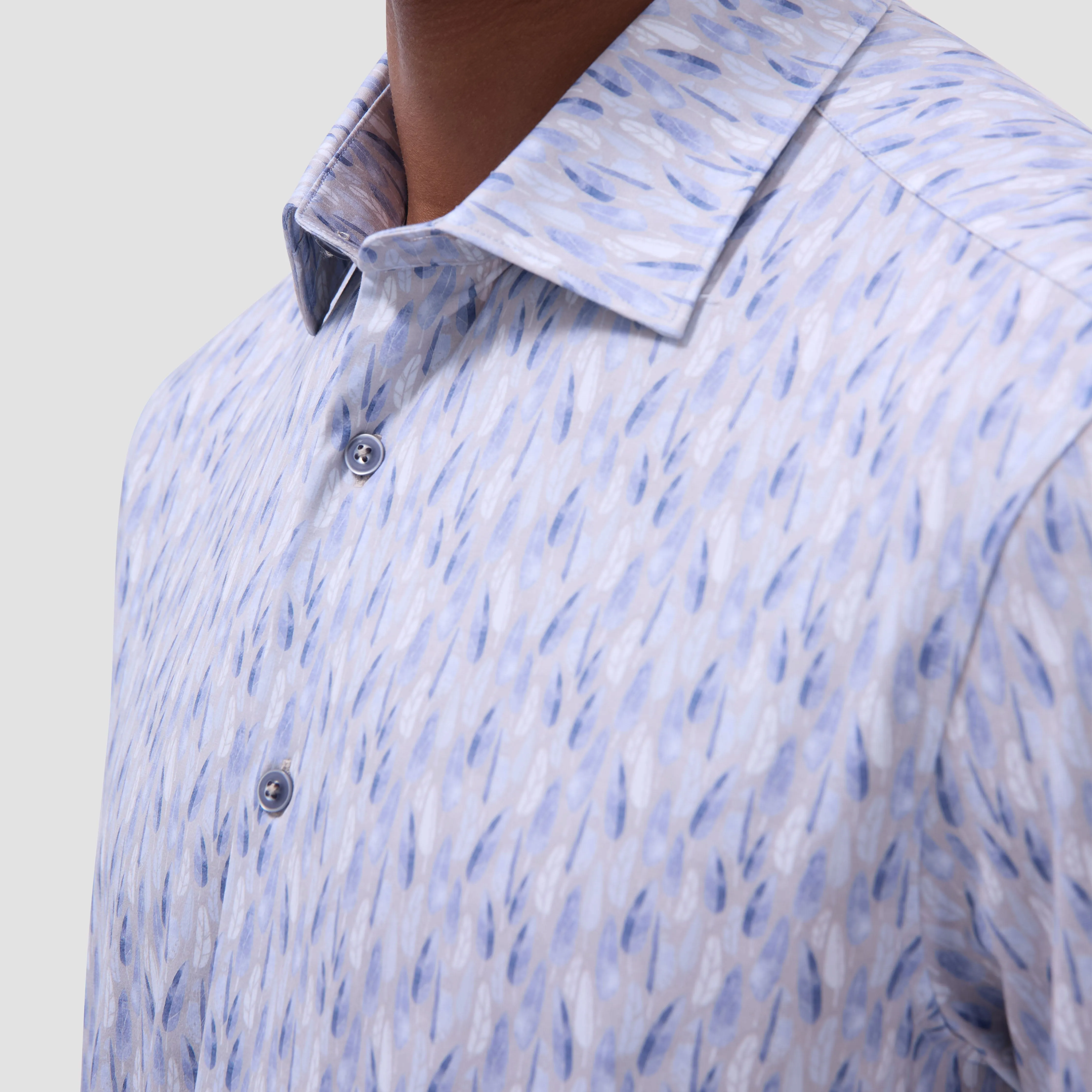 Milo Feather OoohCotton Short-Sleeve Shirt