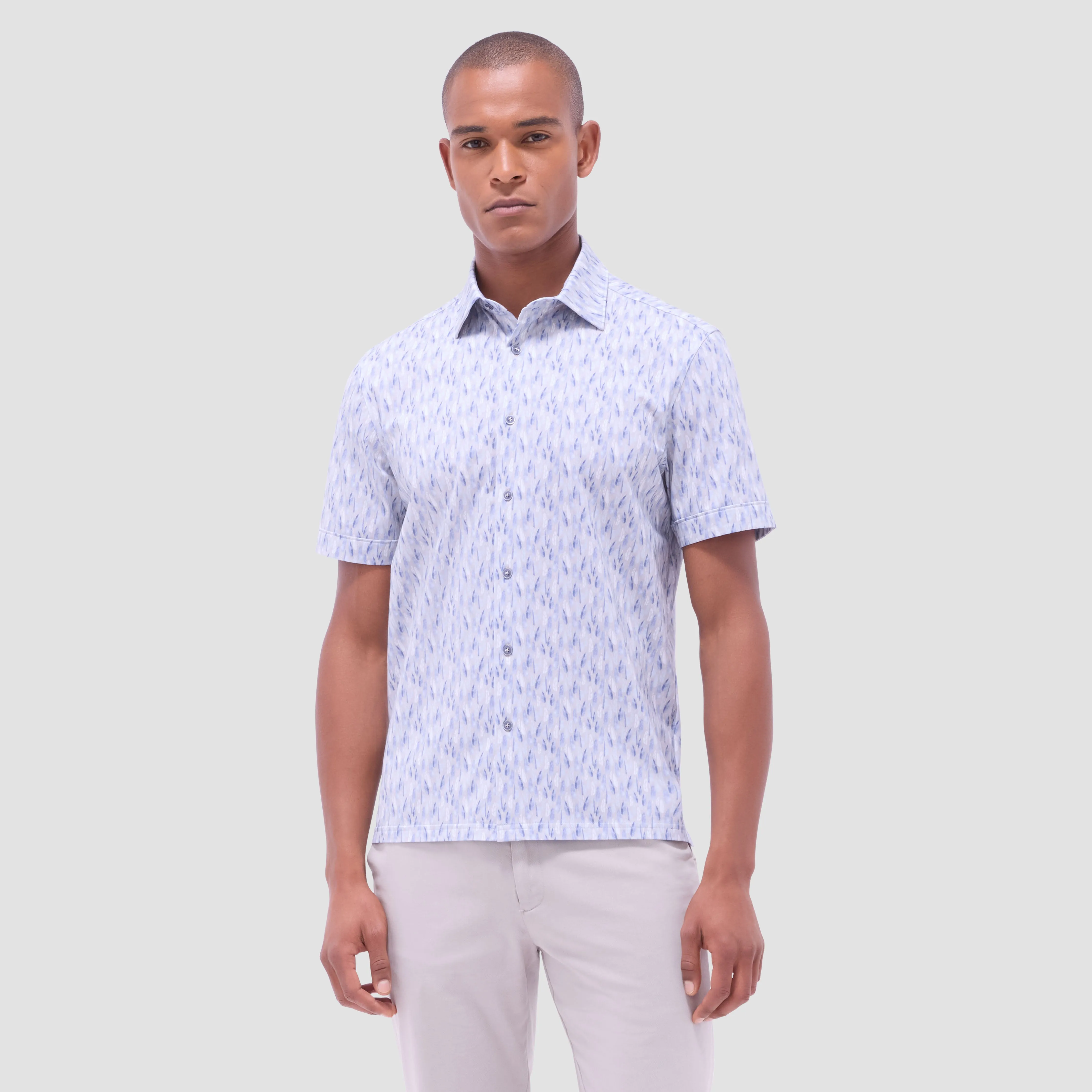 Milo Feather OoohCotton Short-Sleeve Shirt