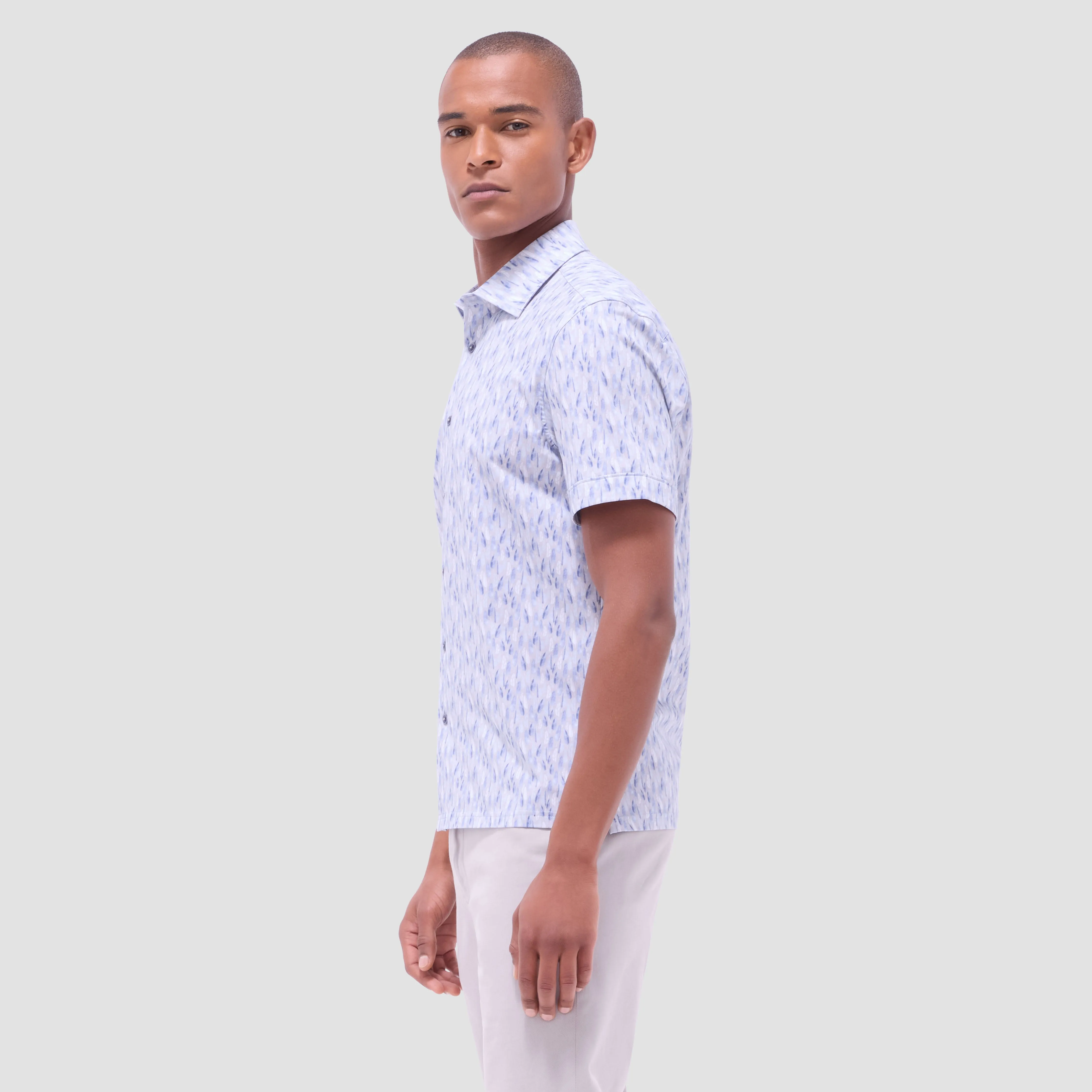 Milo Feather OoohCotton Short-Sleeve Shirt