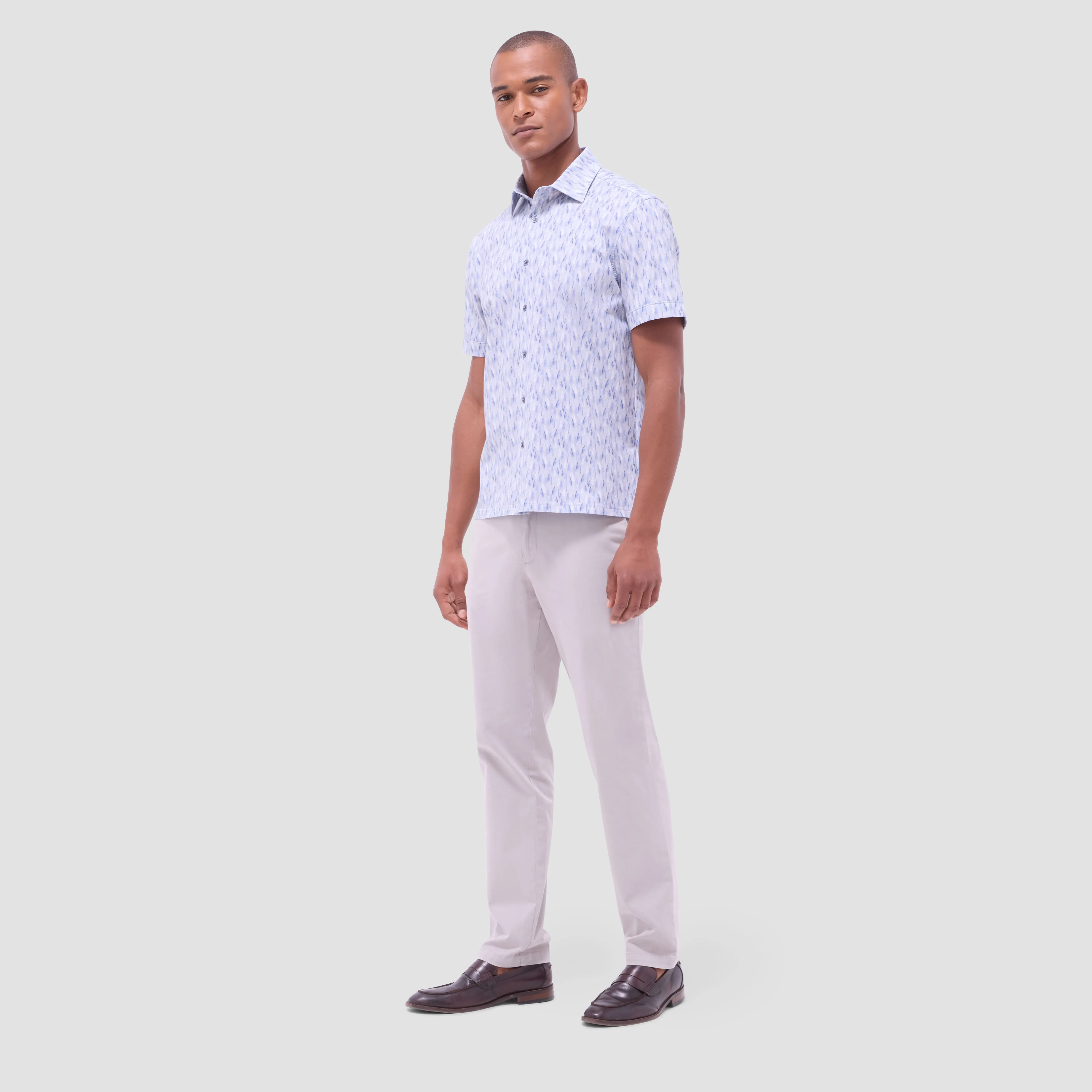 Milo Feather OoohCotton Short-Sleeve Shirt