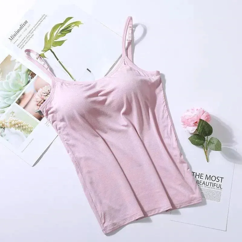 Noura™ - Camisole with integrated bra and cushion