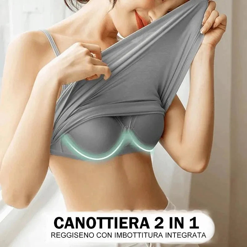 Noura™ - Camisole with integrated bra and cushion