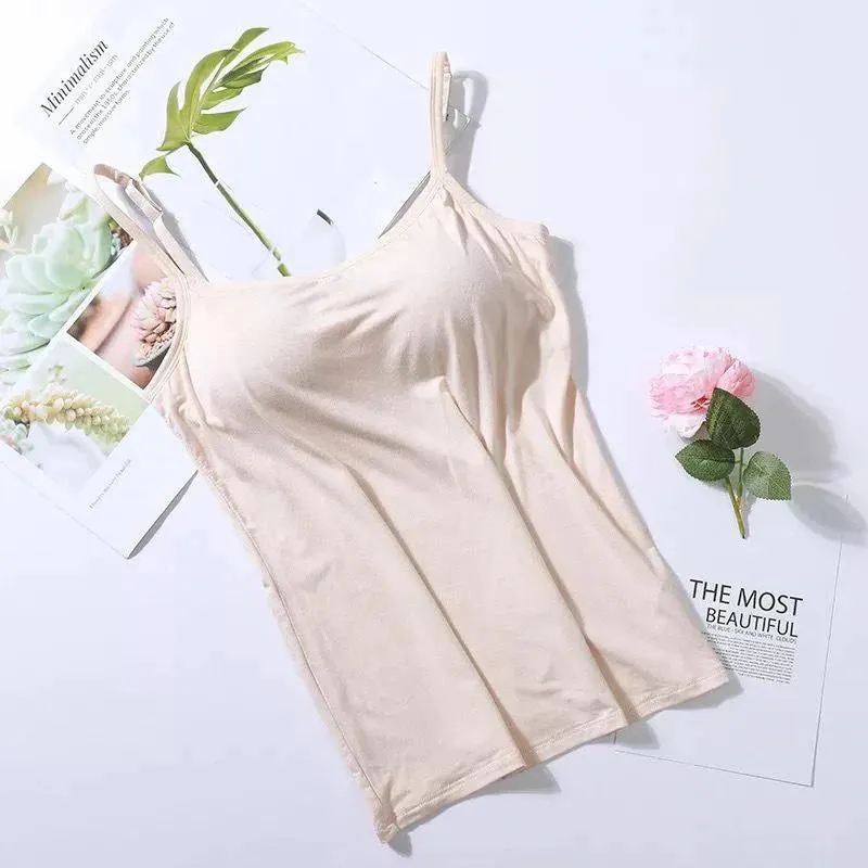 Noura™ - Camisole with integrated bra and cushion
