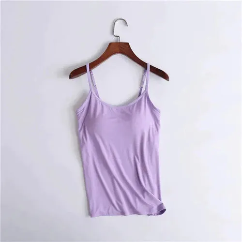Noura™ - Camisole with integrated bra and cushion