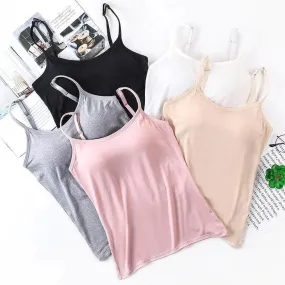 Noura™ - Camisole with integrated bra and cushion