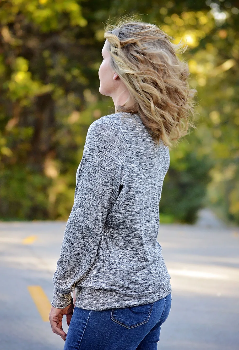 The TikTok Bliss Sweater PDF Sewing Pattern