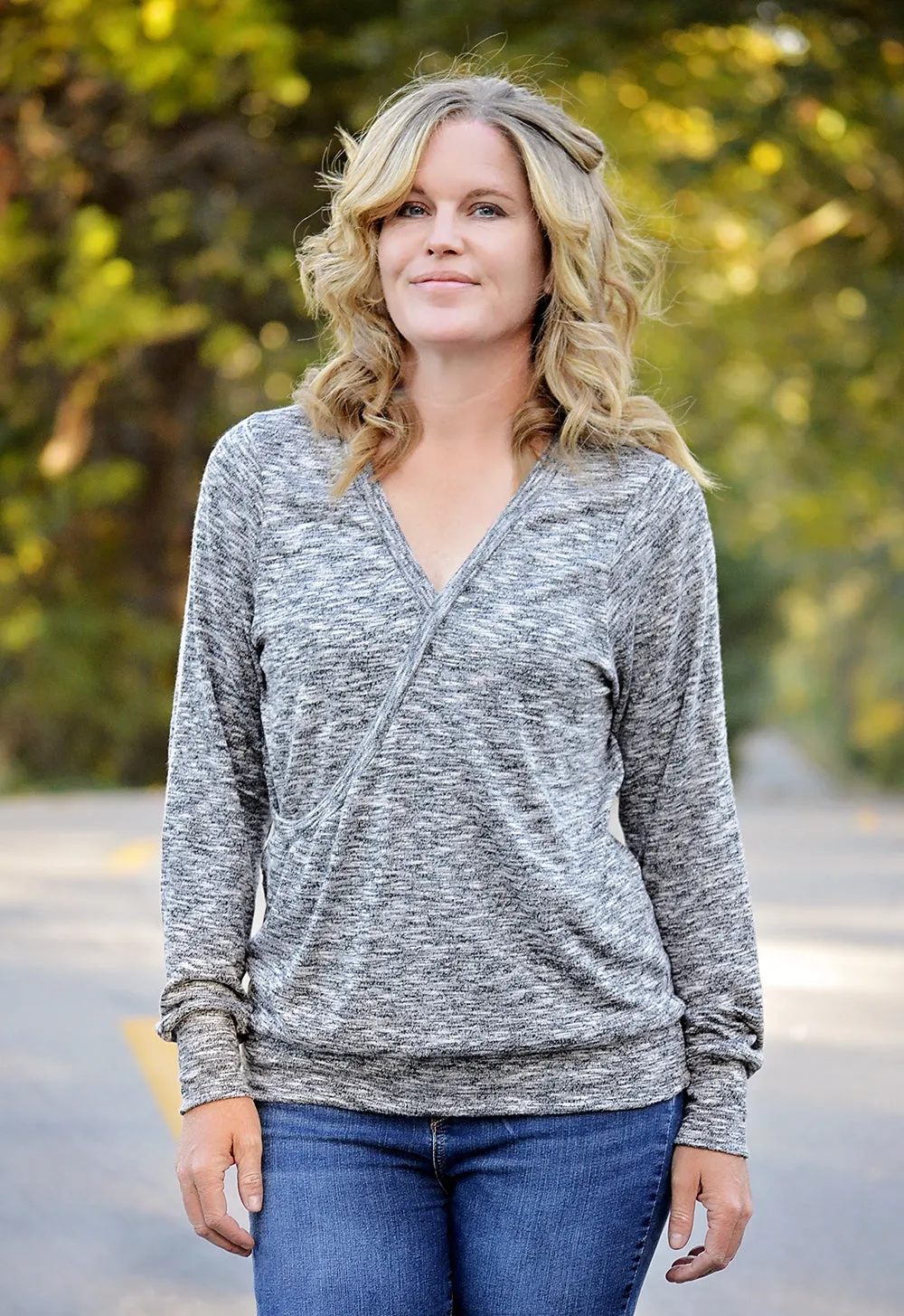 The TikTok Bliss Sweater PDF Sewing Pattern