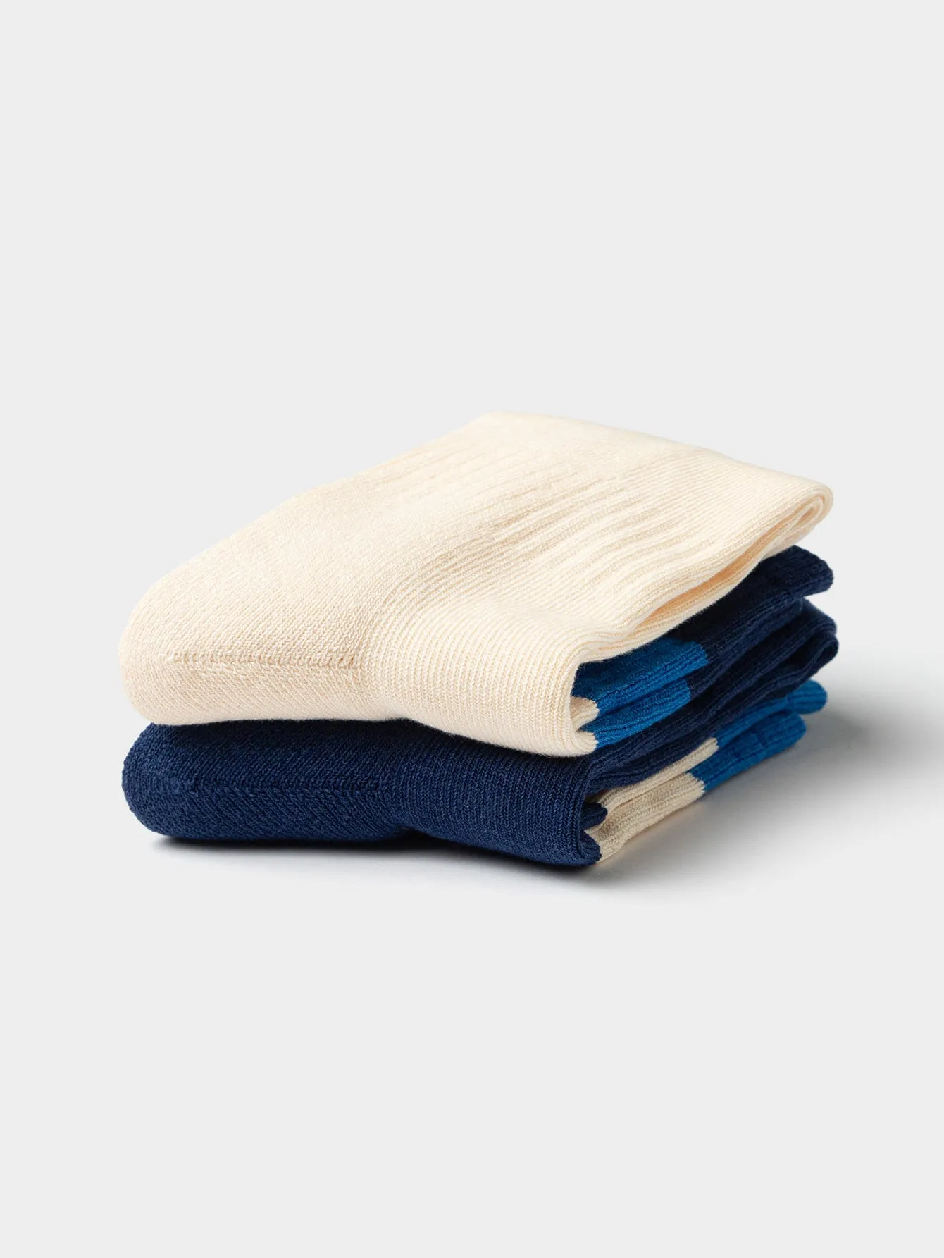 Unisex Toddler And Kid Antibacterial Contrast Pattern Socks